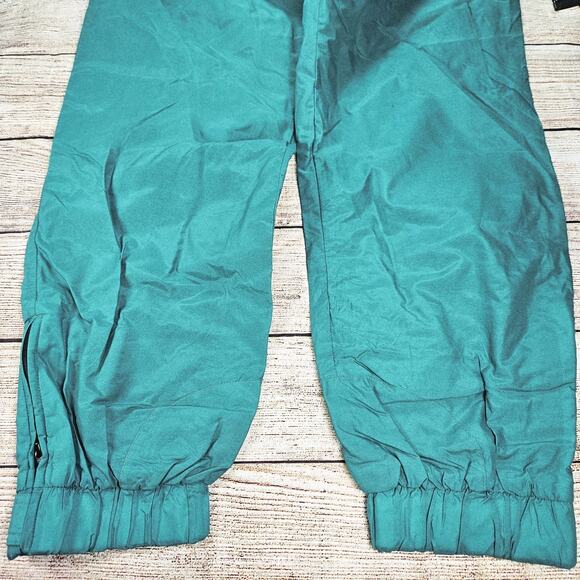 Vintage Profile Ski Pants Mens Size Medium Turquoise Lightweight - Picture 10 of 10